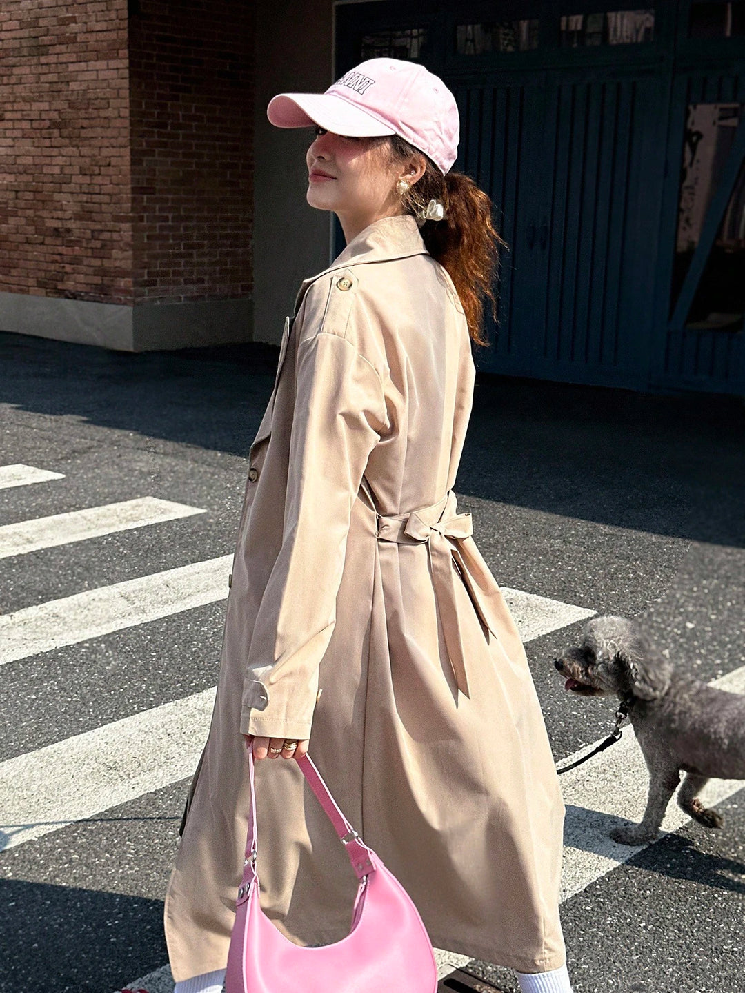 Trench SHEIN, bej