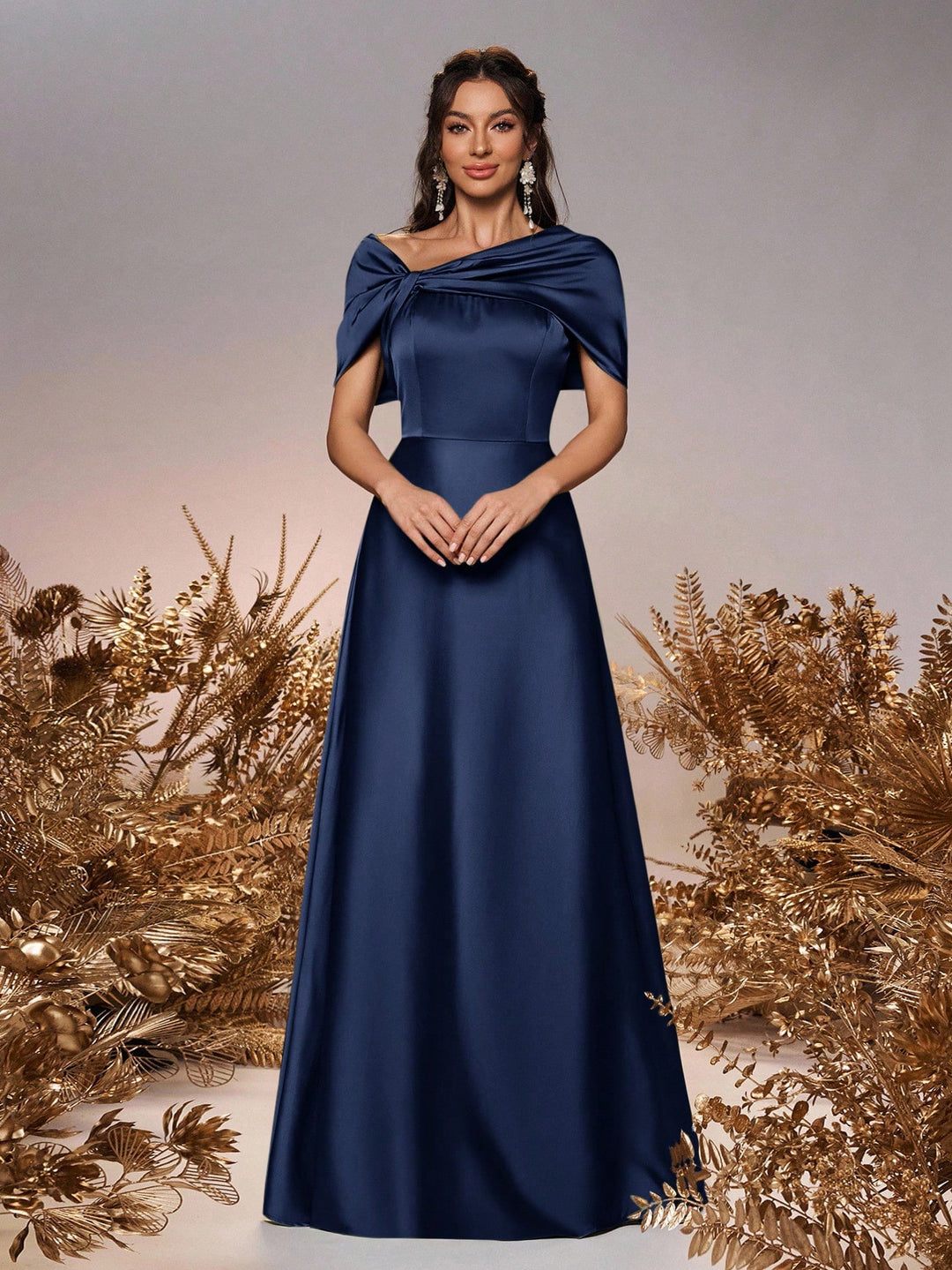 Rochie maxi SHEIN, albastru