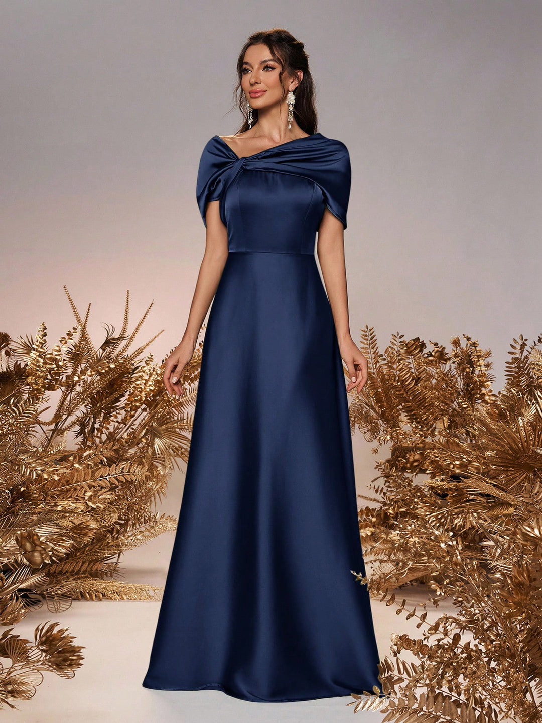 Rochie maxi SHEIN, albastru