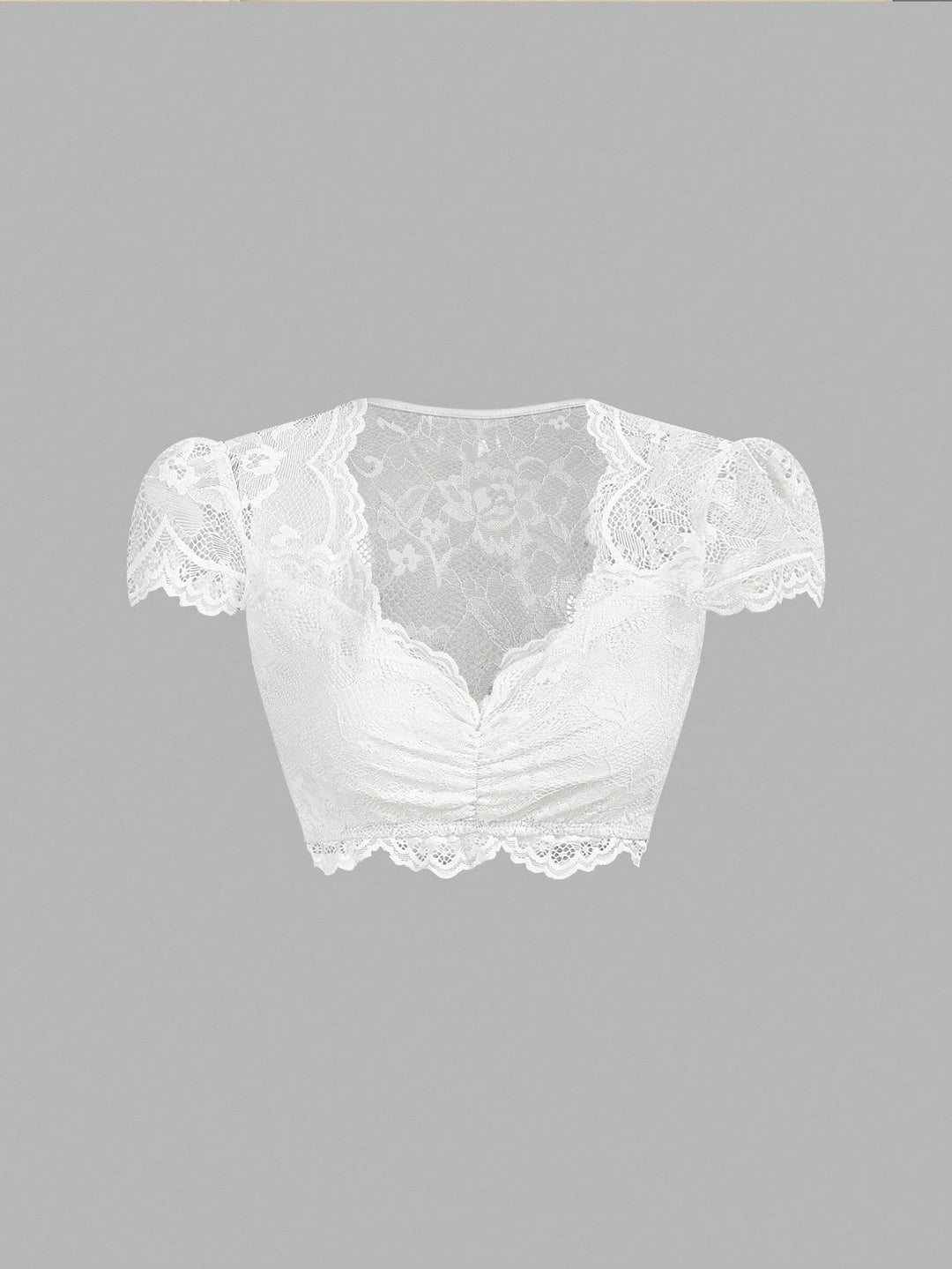 Top SHEIN, alb