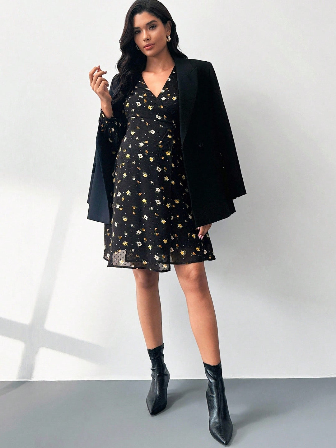 Rochie mini SHEIN, negru