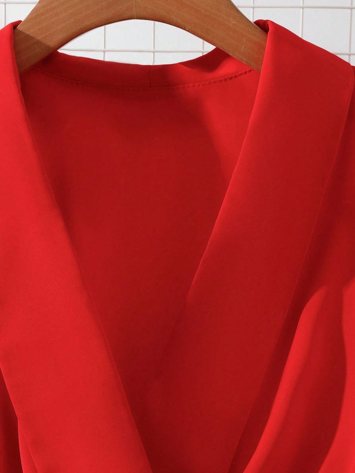 Rochie midi SHEIN, roșu