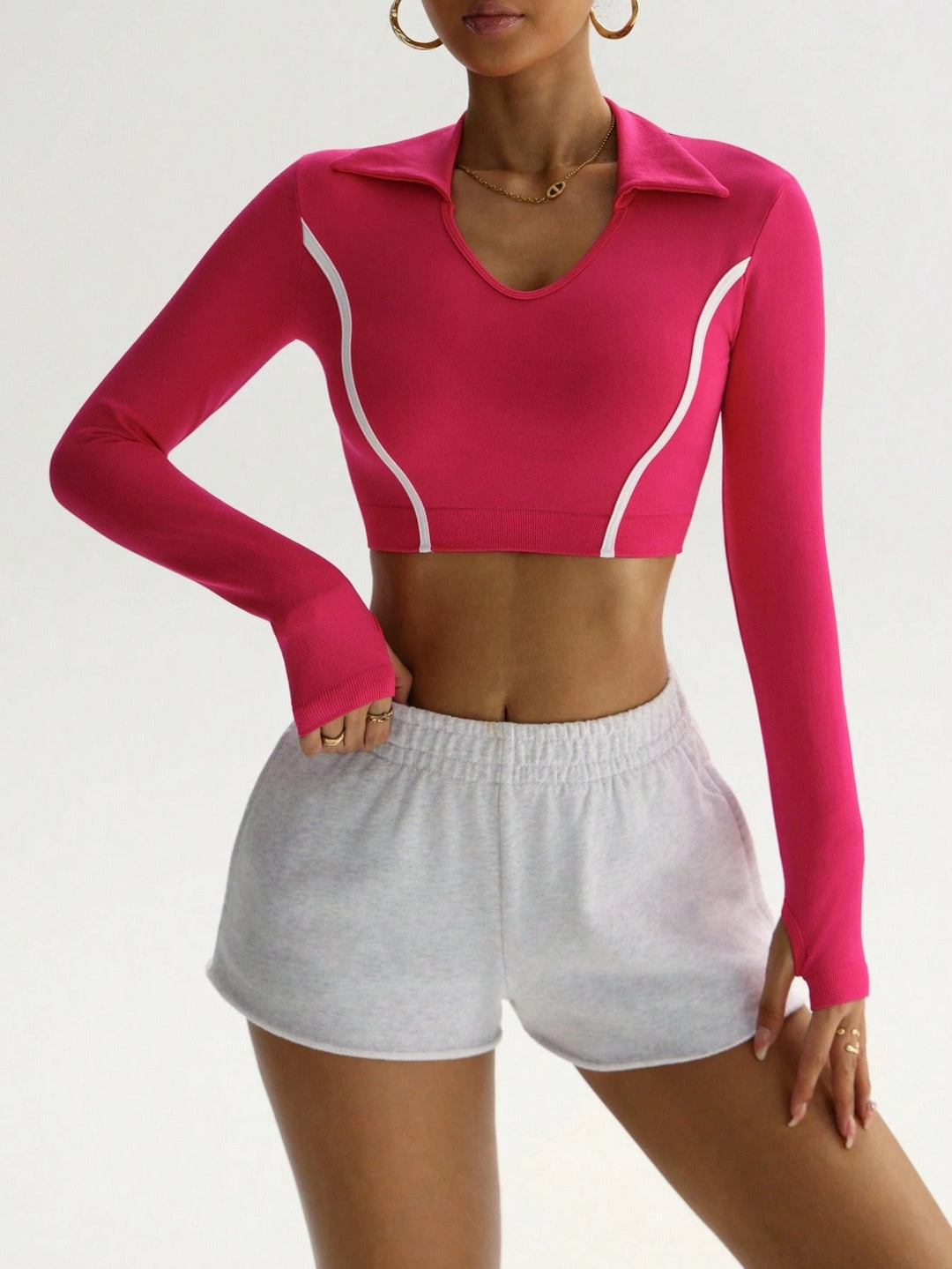 Bluză sport SHEIN, roz