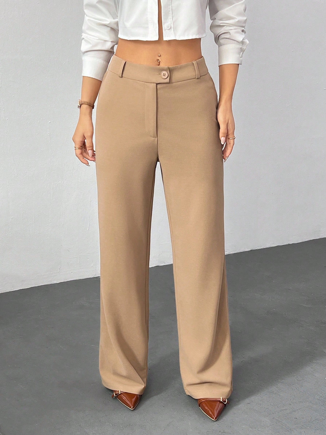 Pantaloni Shein, maro