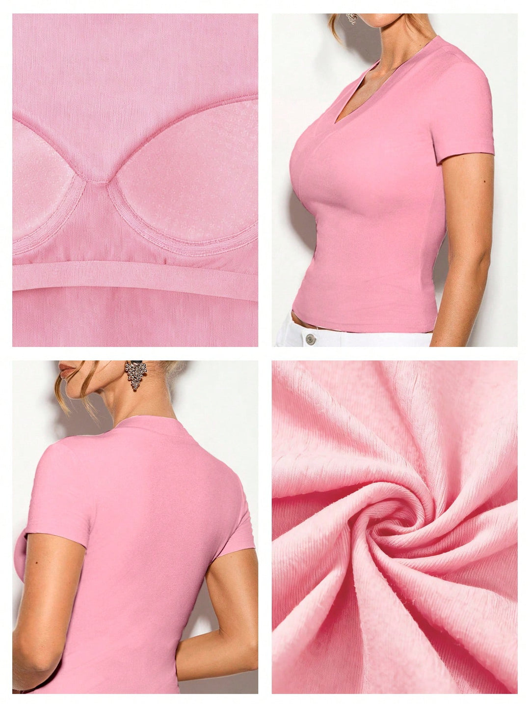 Tricou SHEIN, roz