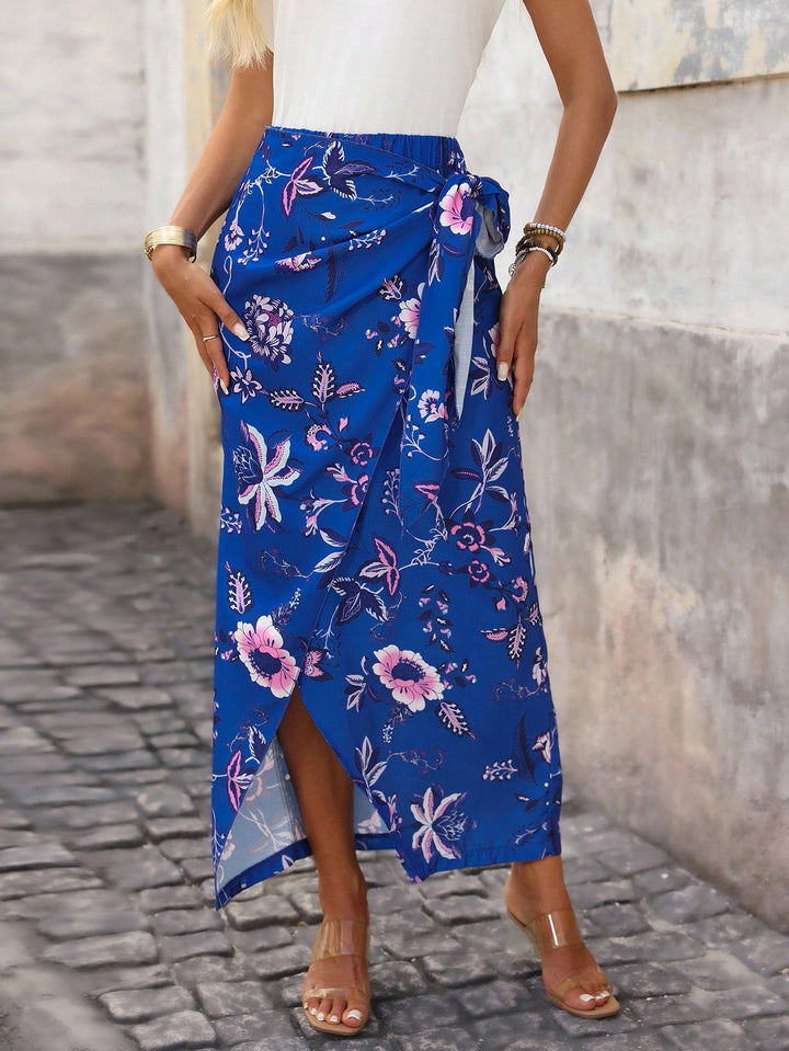 Shein maxi szoknya, többszínű