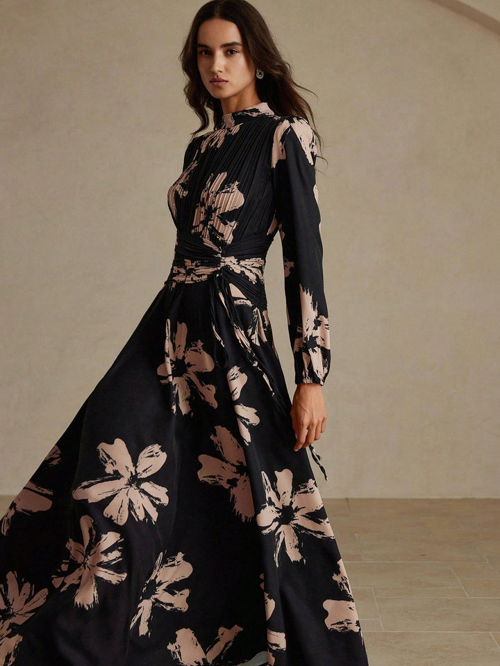 Rochie maxi SHEIN, mix culori