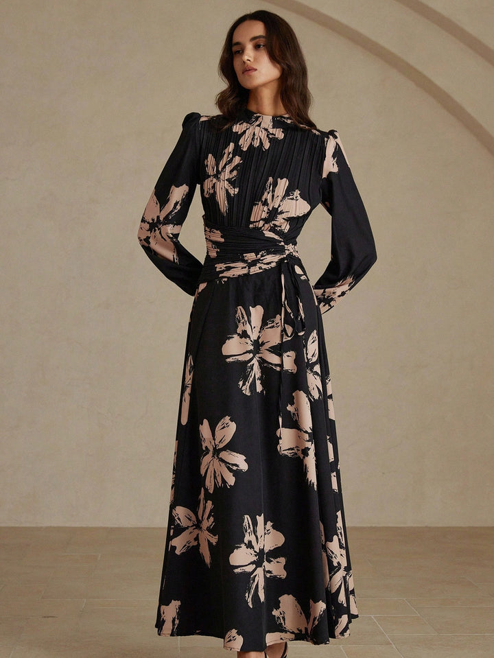 Rochie maxi SHEIN, mix culori