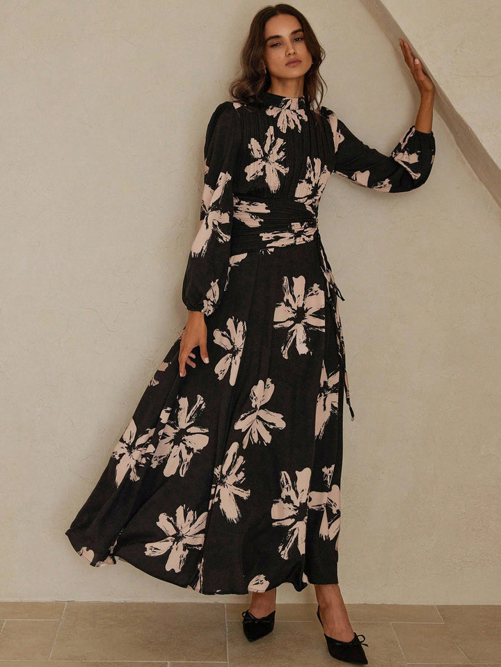 Rochie maxi SHEIN, mix culori