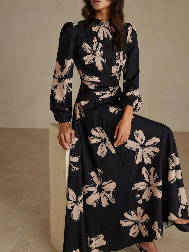 Rochie maxi SHEIN, mix culori