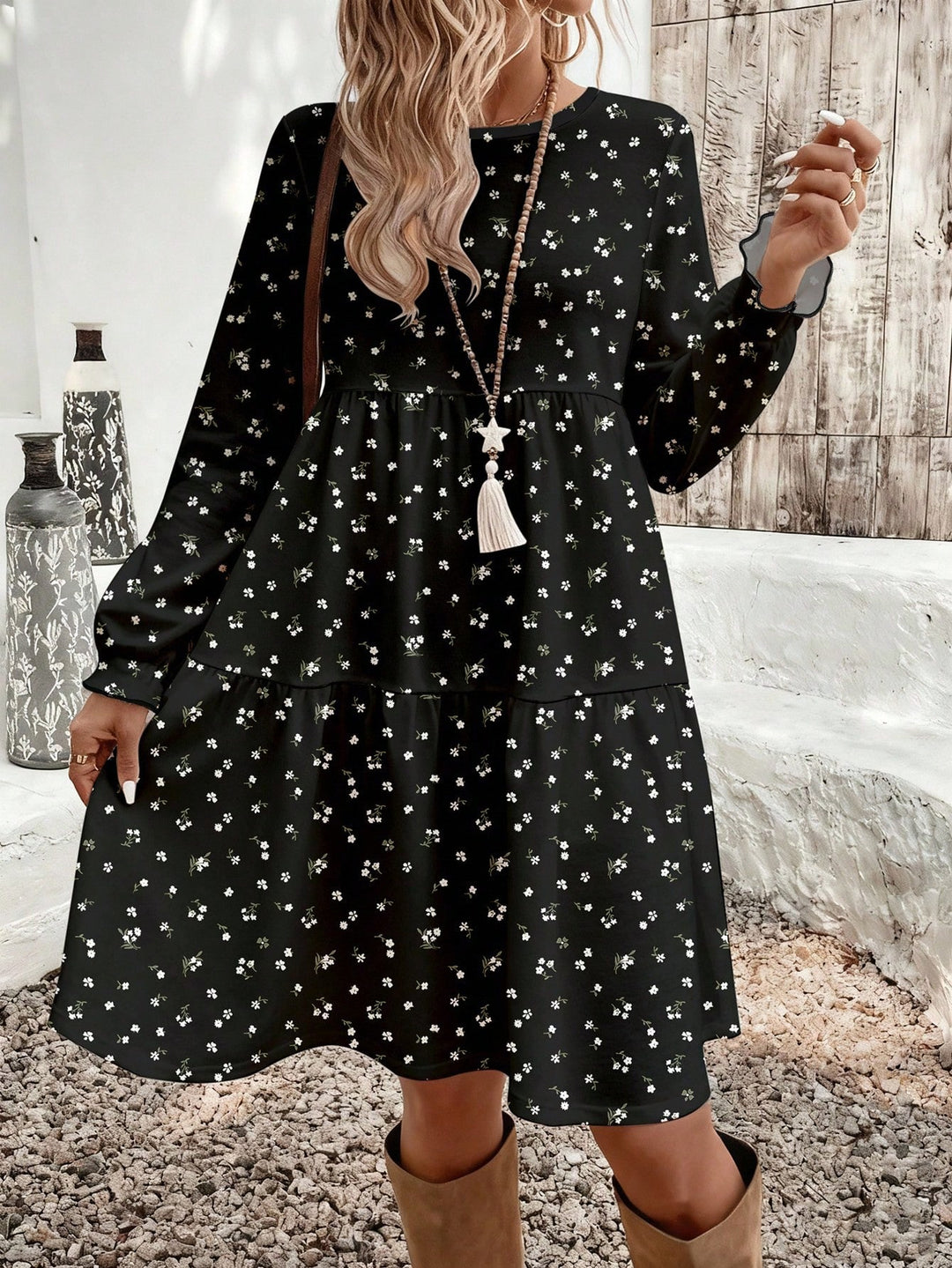 Rochie SHEIN, mix culori