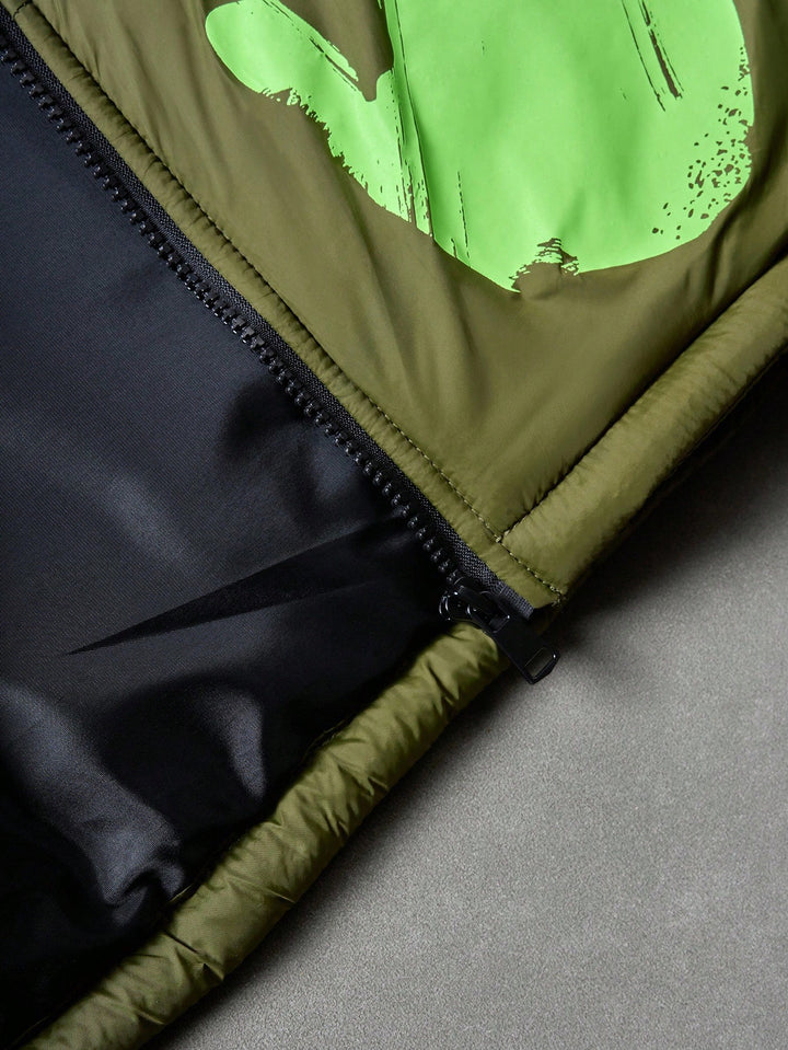 Palton SHEIN, verde