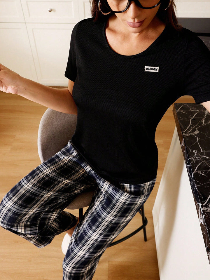 Pijama SHEIN, negru