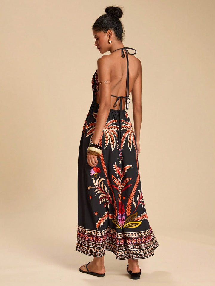 Rochie maxi SHEIN, mix culori