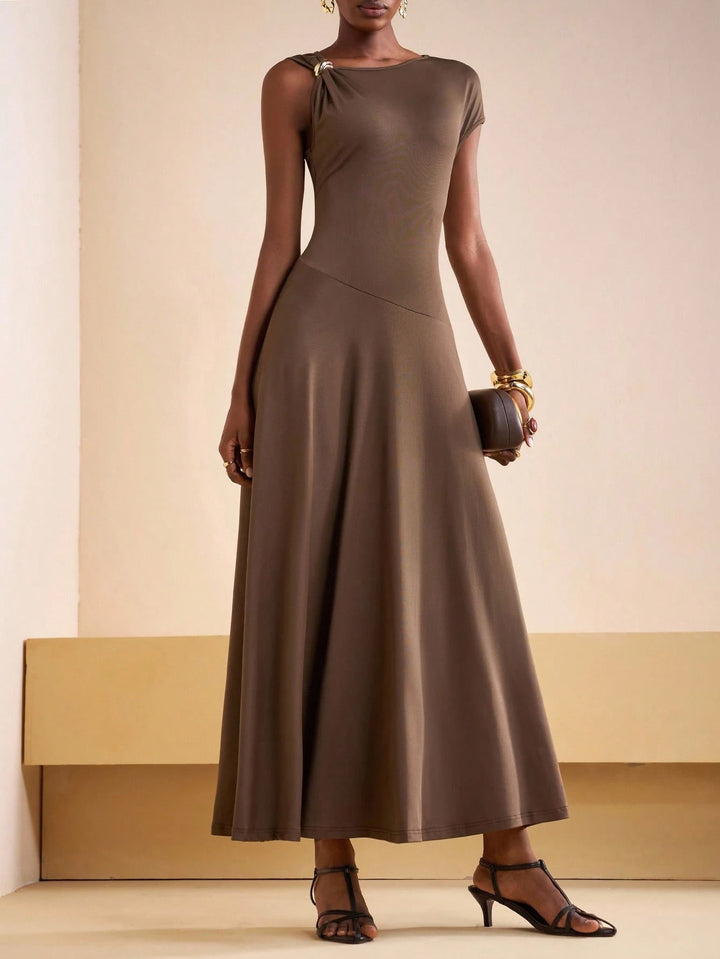 Rochie maxi Shein, maro