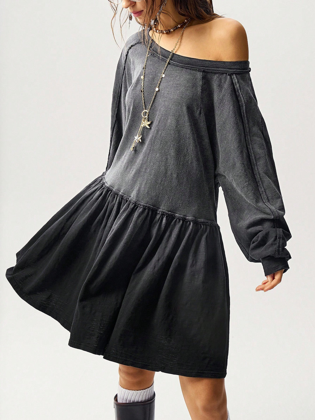 Rochie mini SHEIN, negru