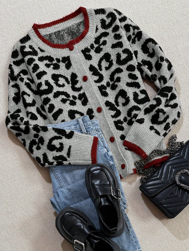 Cardigan SHEIN, gri