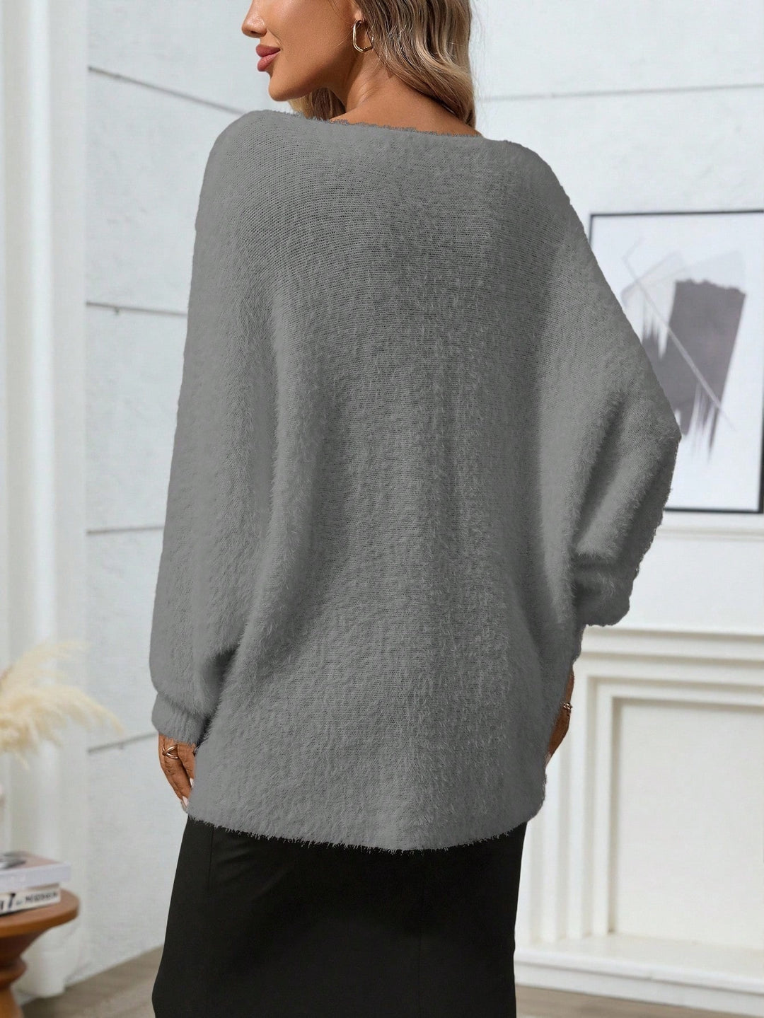 Pulover SHEIN, gri