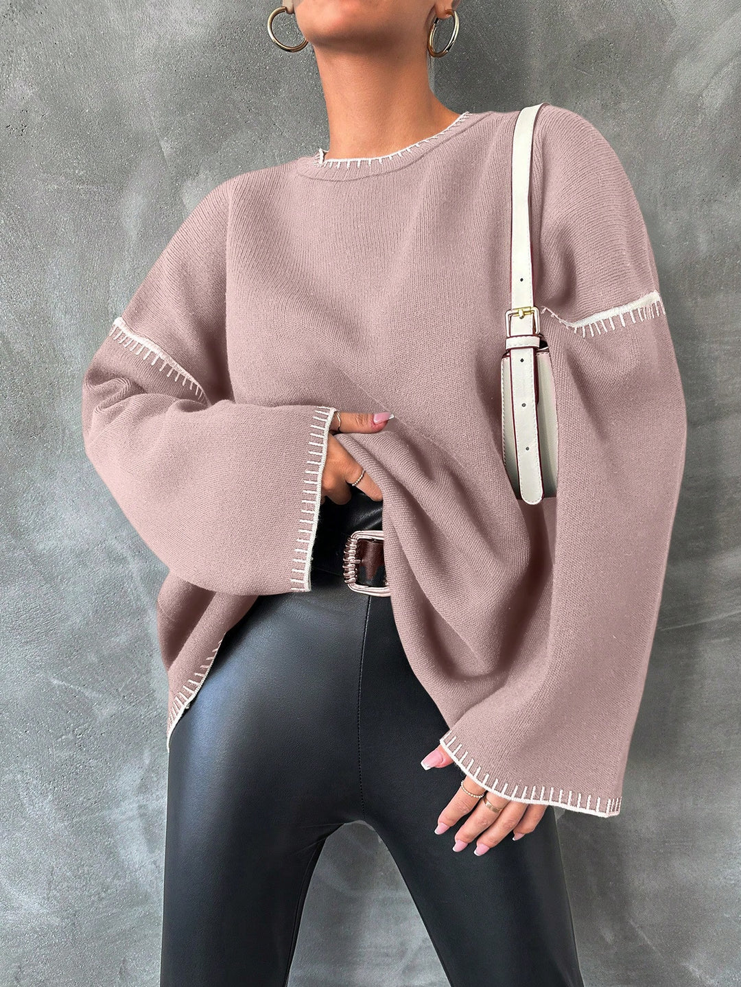 Pulover SHEIN, roz