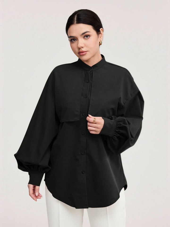 Cămașă SHEIN, negru