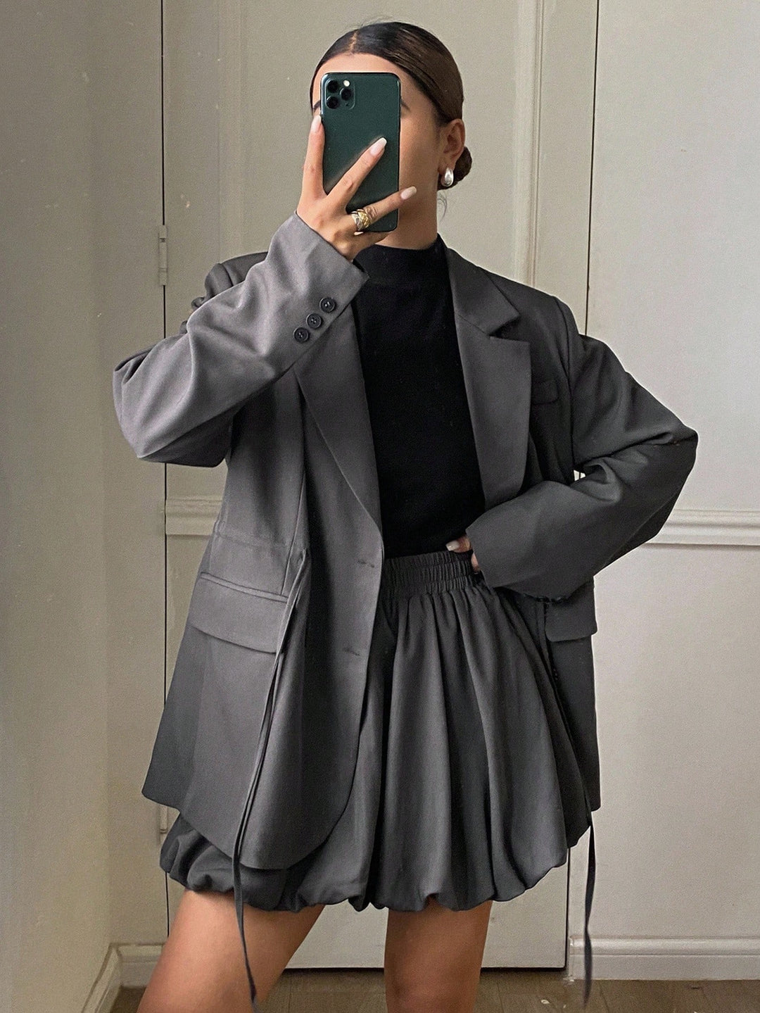 Costum SHEIN, gri
