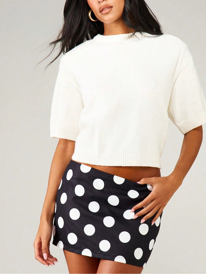 Pulover SHEIN, alb