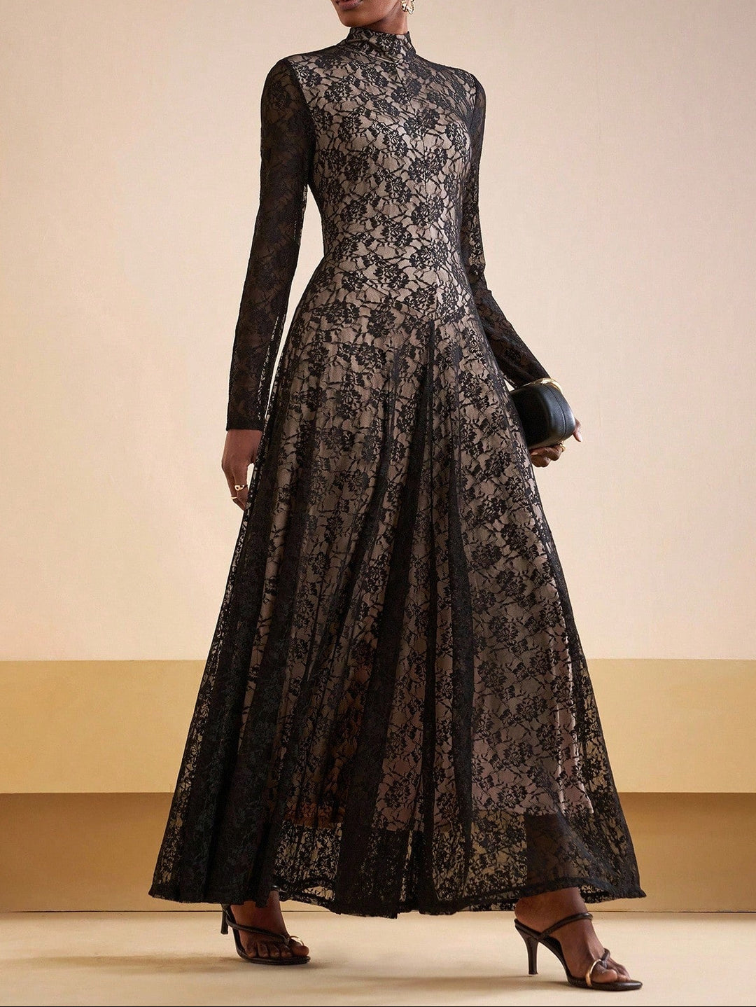 Rochie maxi SHEIN, negru