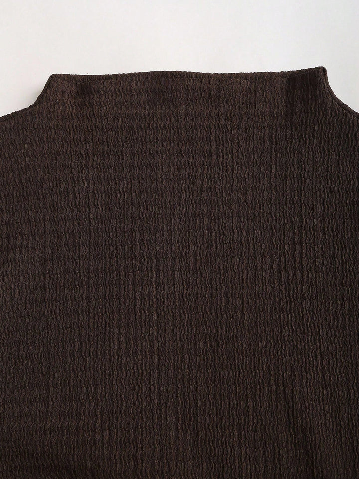 Rochie mini SHEIN, maro