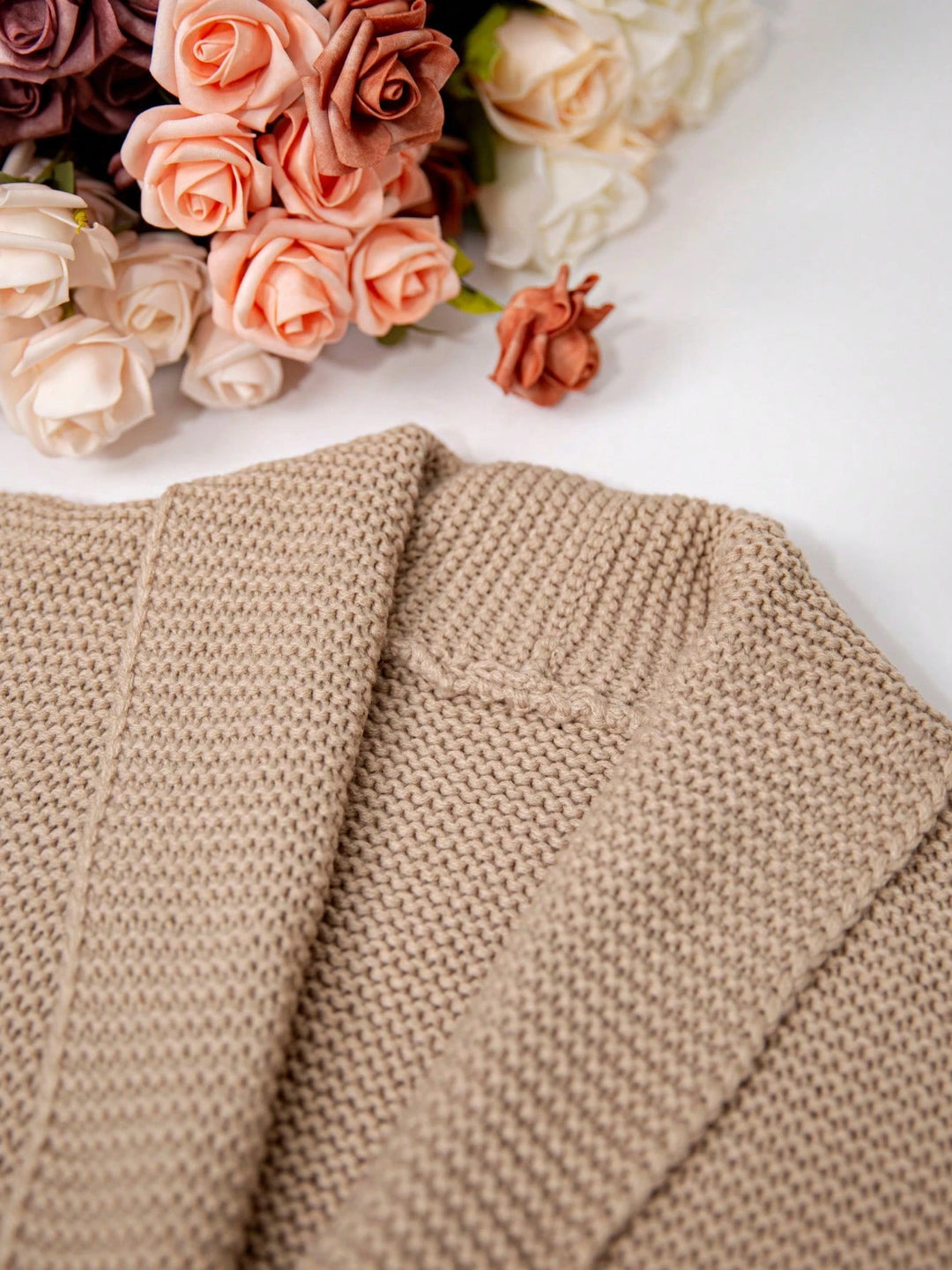 Cardigan SHEIN, maro