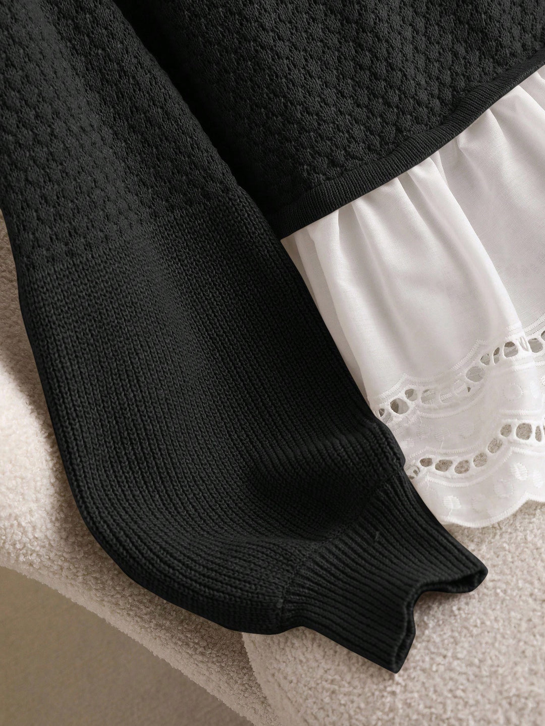 Pulover SHEIN, negru
