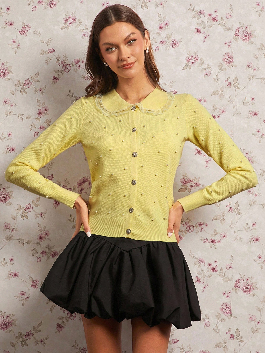 Pulover SHEIN, galben