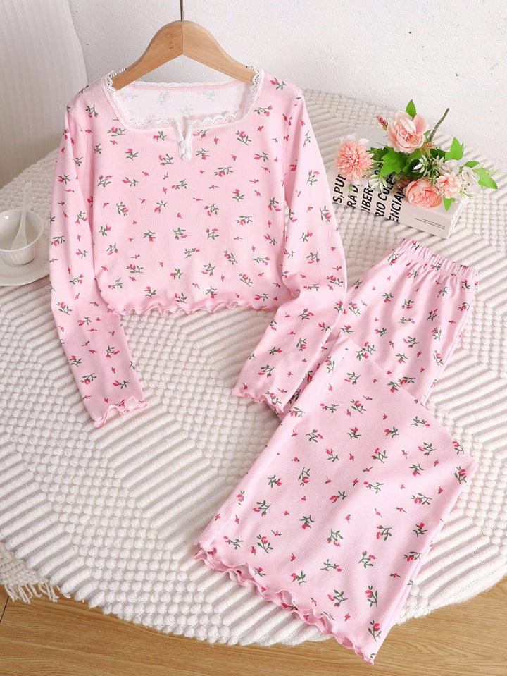 Pijama SHEIN, roz
