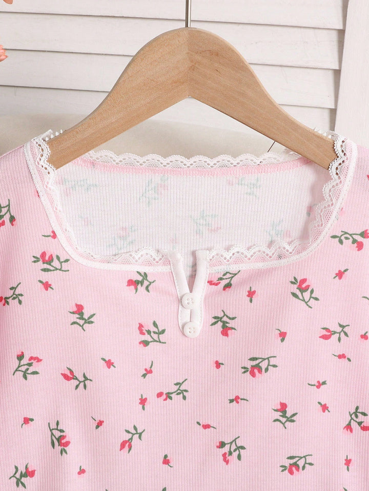 Pijama SHEIN, roz