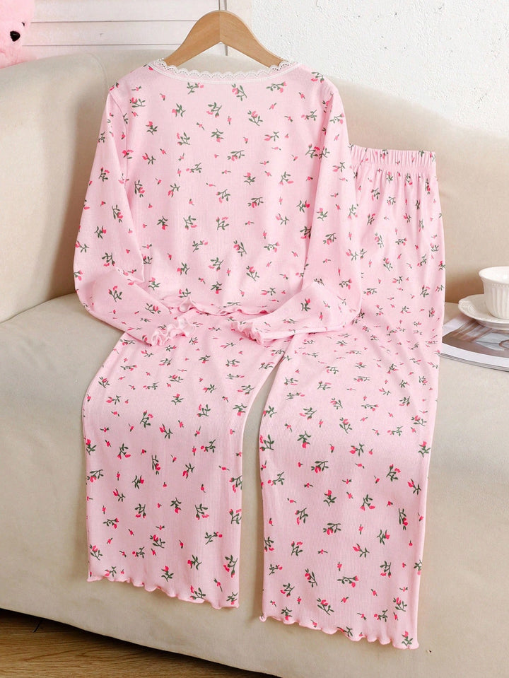 Pijama SHEIN, roz