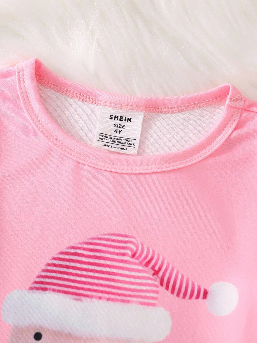 Compleu pijamale SHEIN, roz