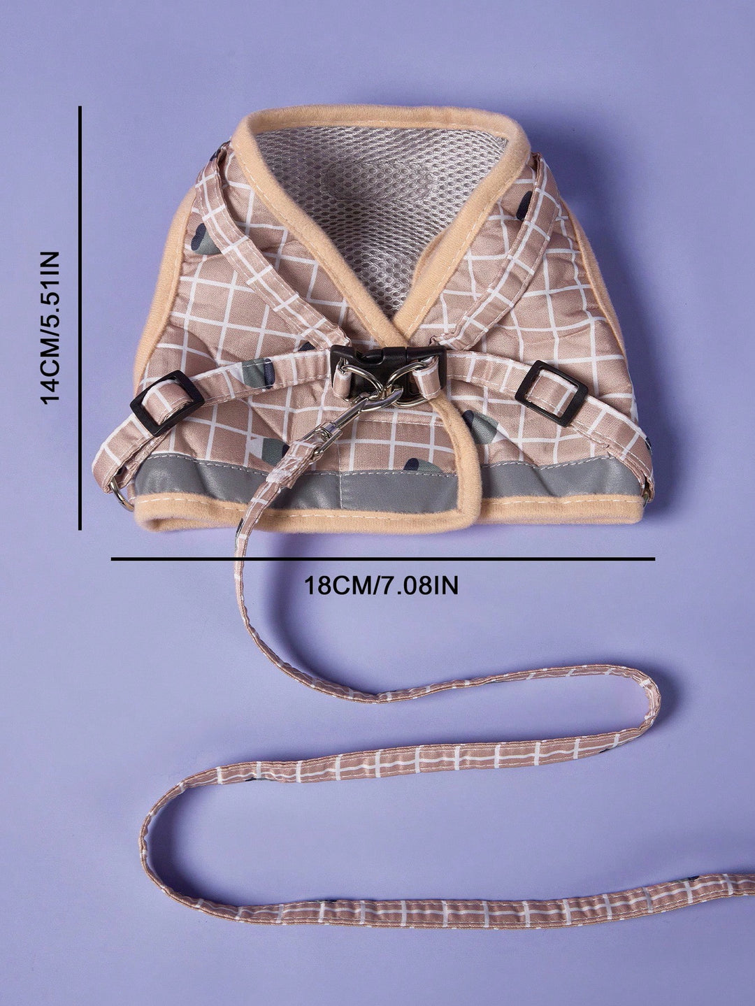 Set zgardă, lesă și ham SHEIN, mix culori