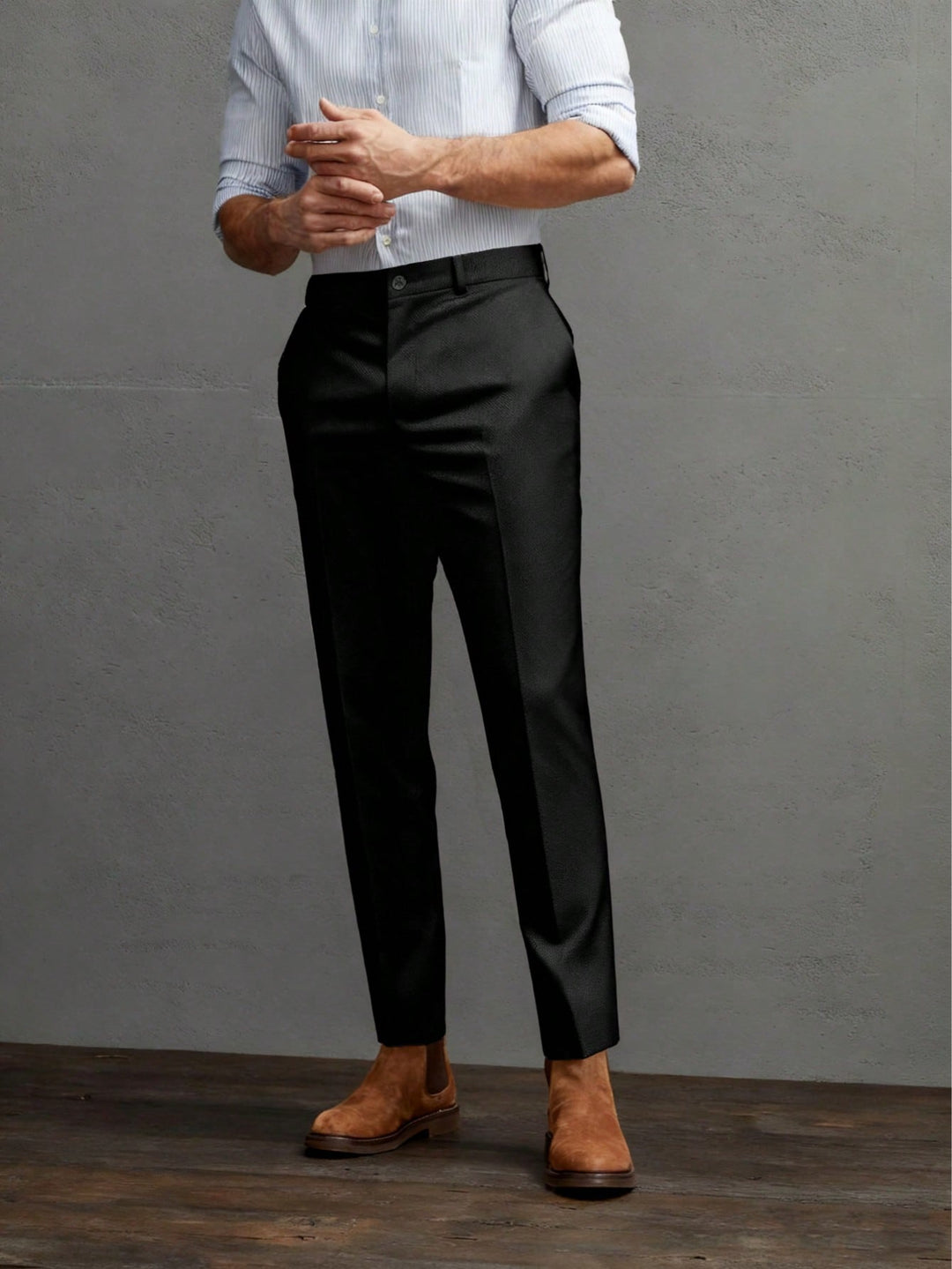 Pantaloni SHEIN, negru