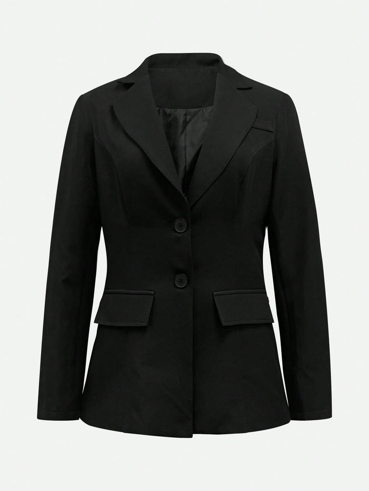 Sacou SHEIN, negru