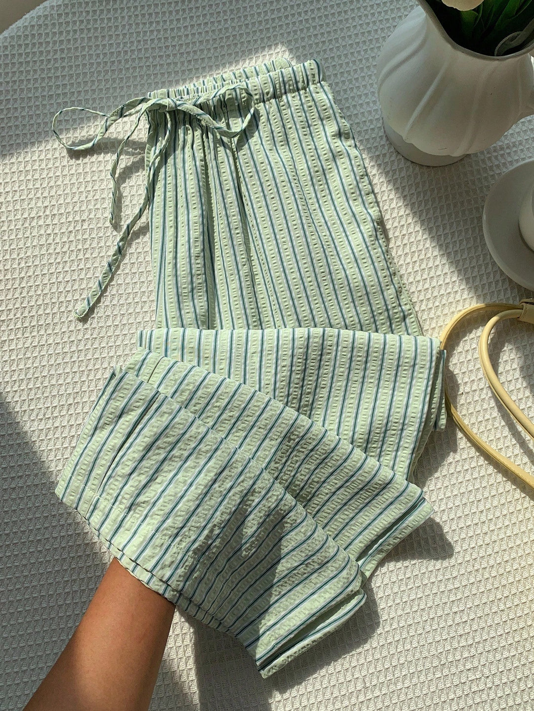 Pantaloni SHEIN, verde
