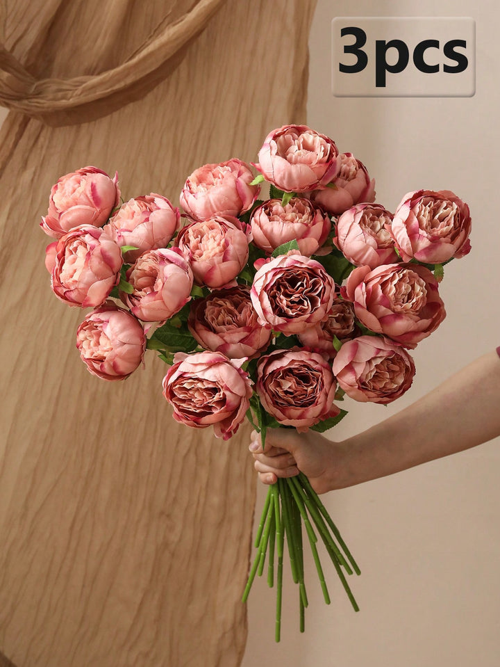 Floari artificiale SHEIN, mix culori