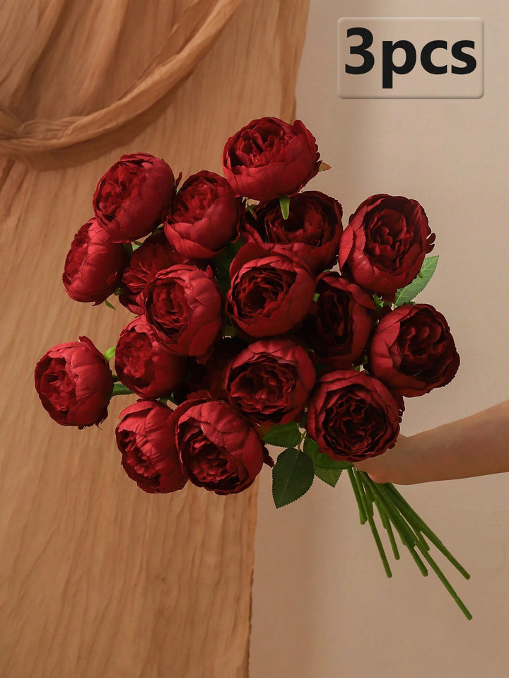 Floari artificiale SHEIN, mix culori