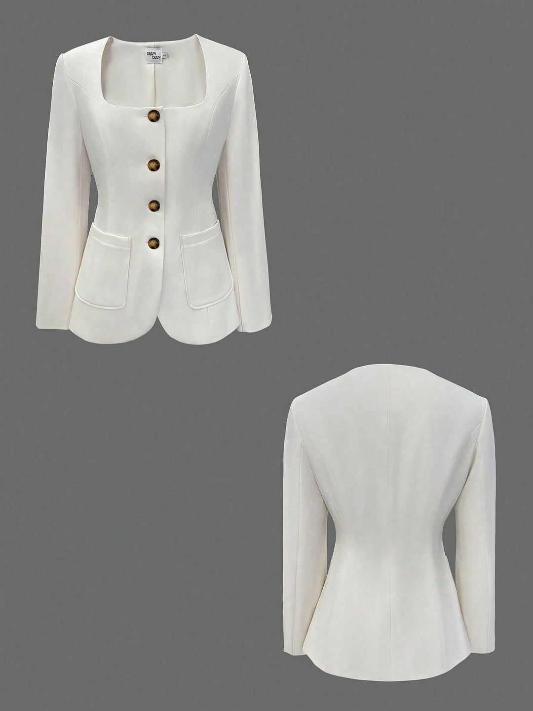 Costum SHEIN, portocaliu