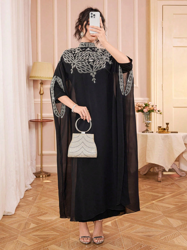 Rochie maxi SHEIN, negru