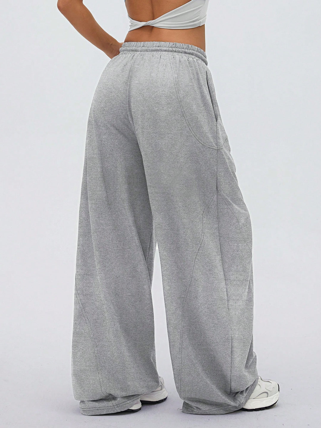Pantaloni SHEIN, gri