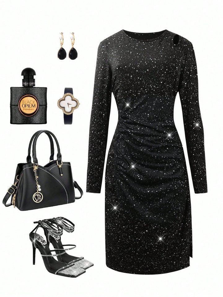 Rochie scurtă SHEIN, negru