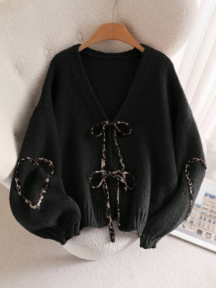 Cardigan SHEIN, negru