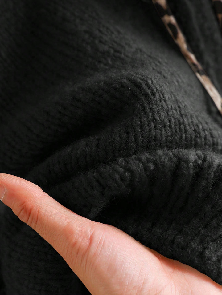Cardigan SHEIN, negru