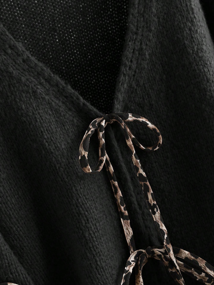 Cardigan SHEIN, negru