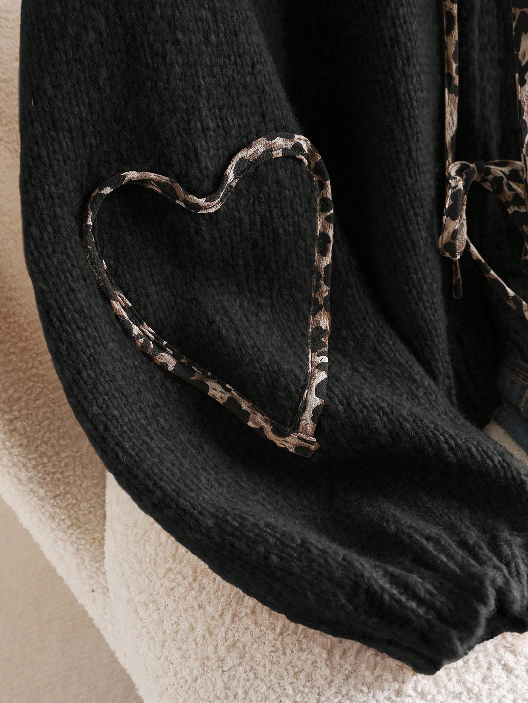 Cardigan SHEIN, negru