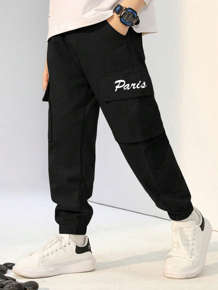 Pantaloni SHEIN, negru